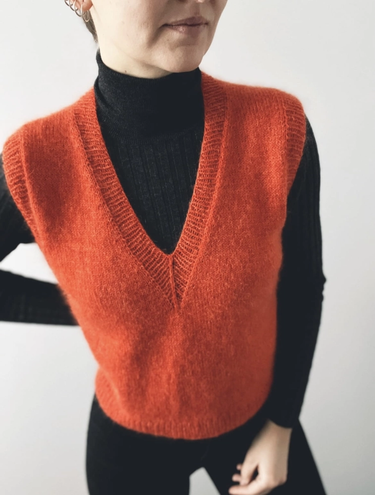 Simply The Vest. Wzór na druty [PL]