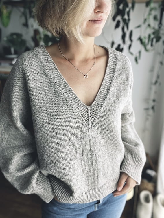Atom Sweater. Wzór na druty [PL]