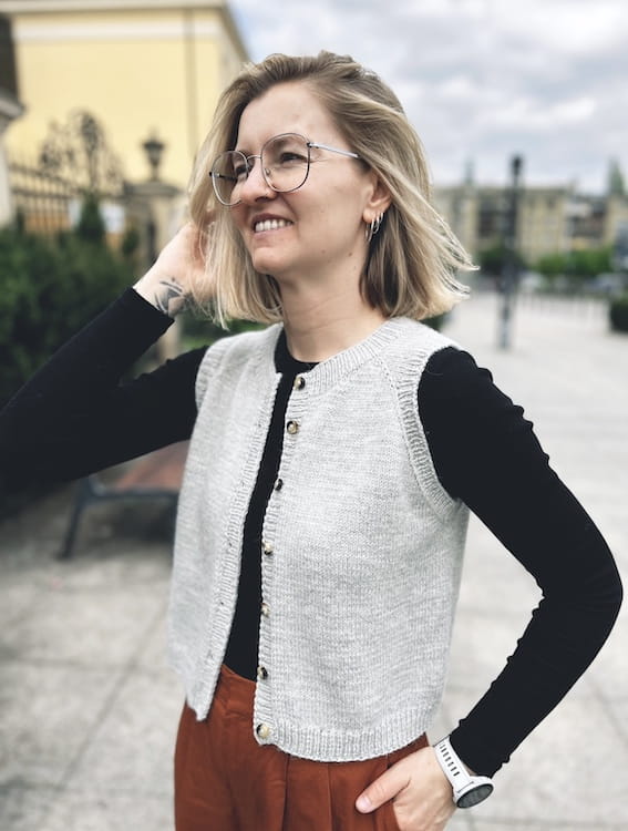 Hoya Vest. Wzór na druty [PL]