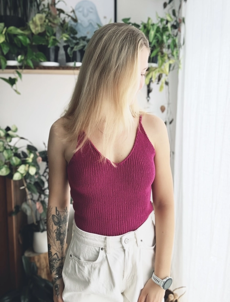 My Ribbed Top. Wzór na druty [PL]
