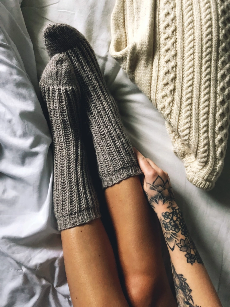MY HOME SOCKS. Wzór na druty [PL]